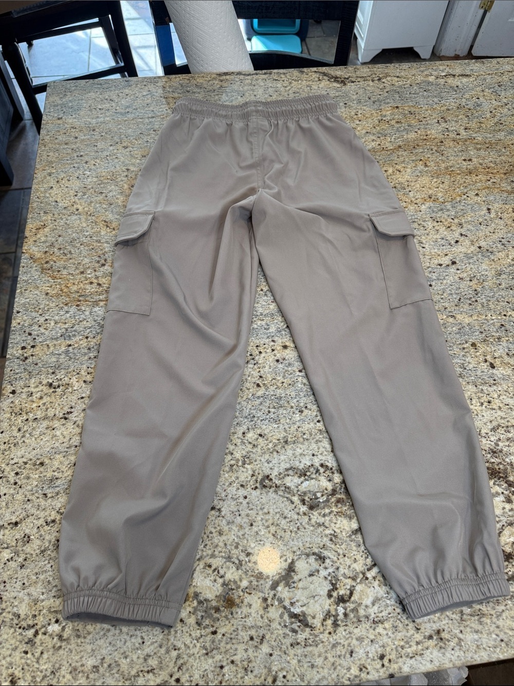Under Armour Kids Cargo Joggers — Light Gray - Picture 4 of 4
